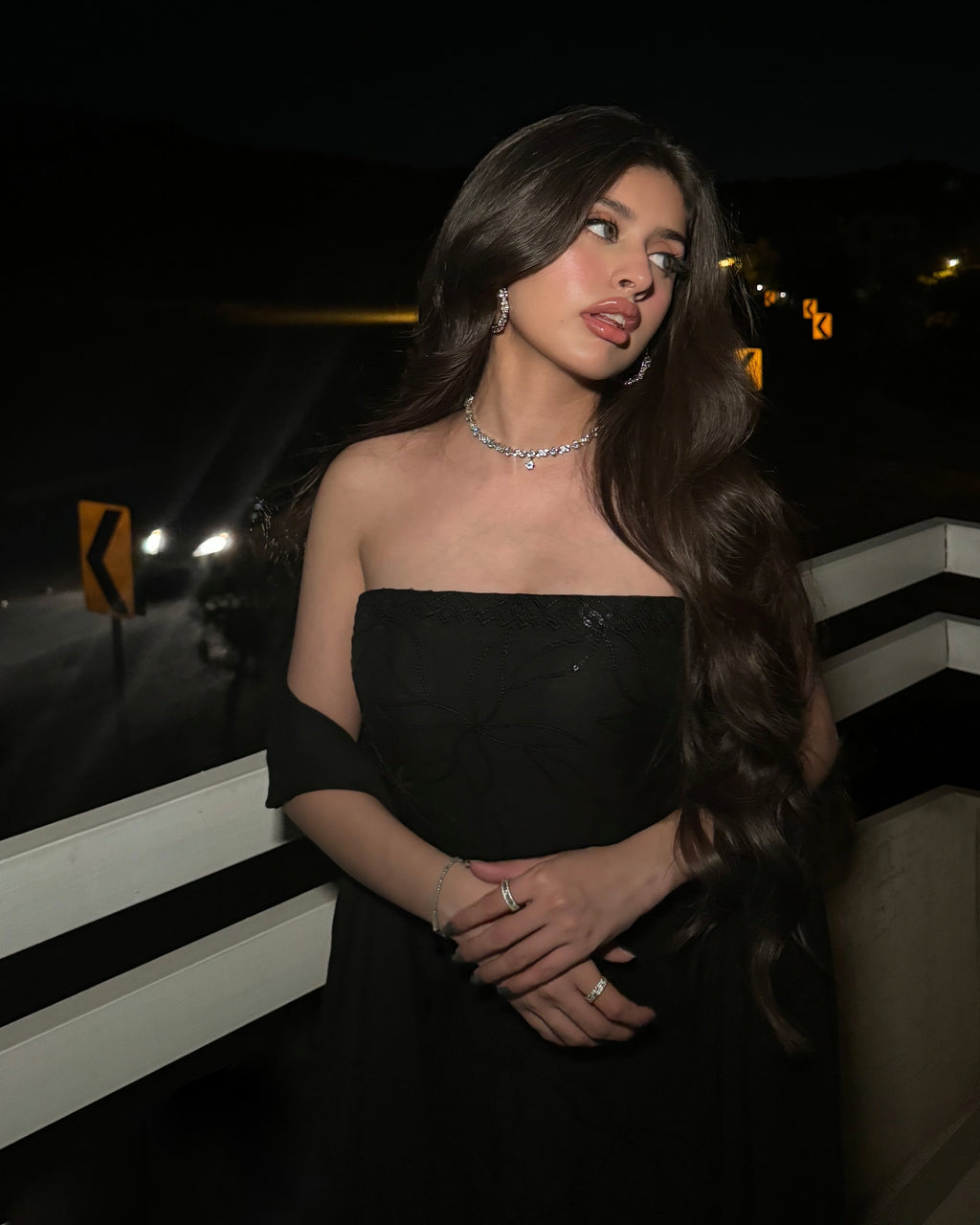 Siren in Black Corset Set