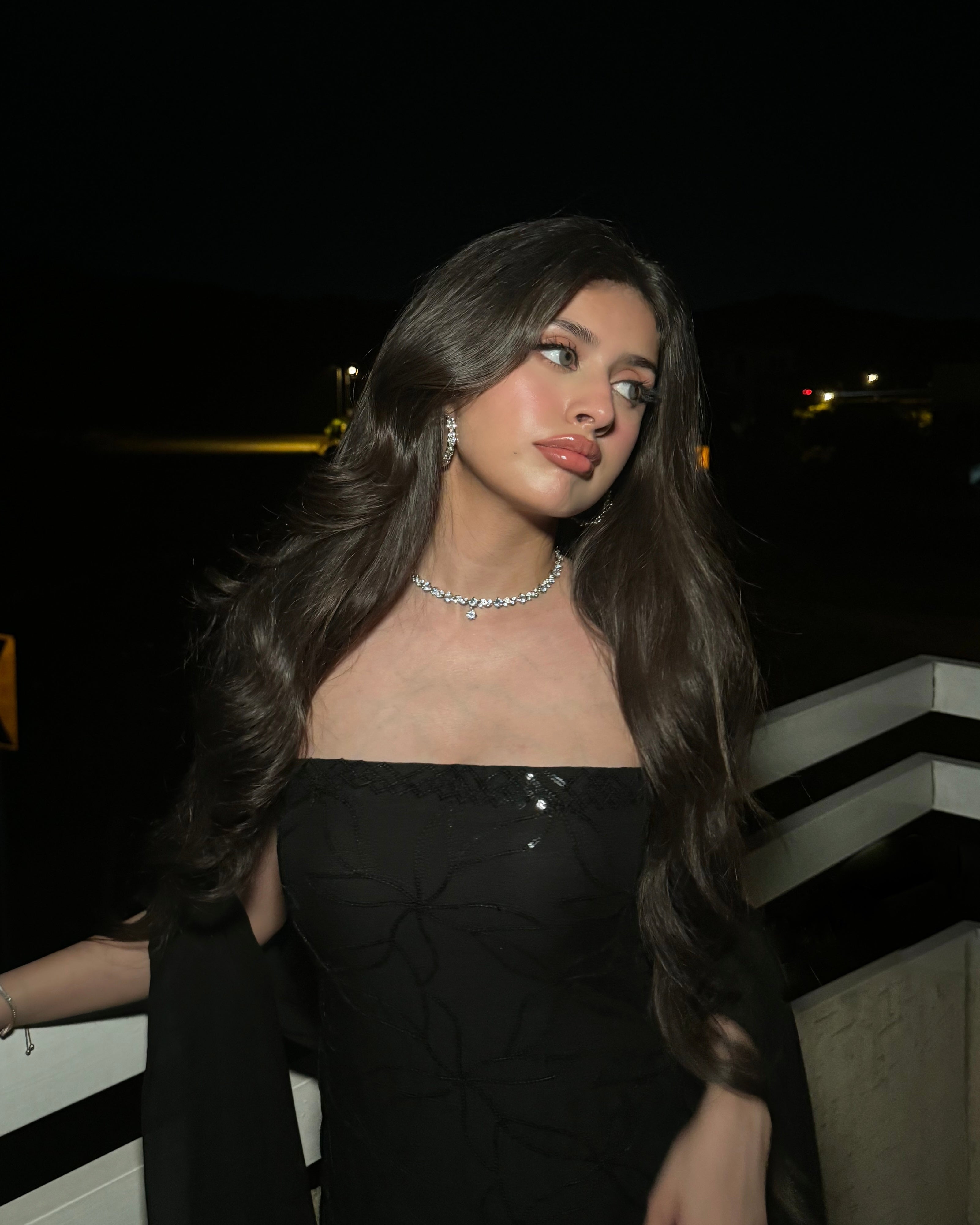 Siren in Black Corset Set